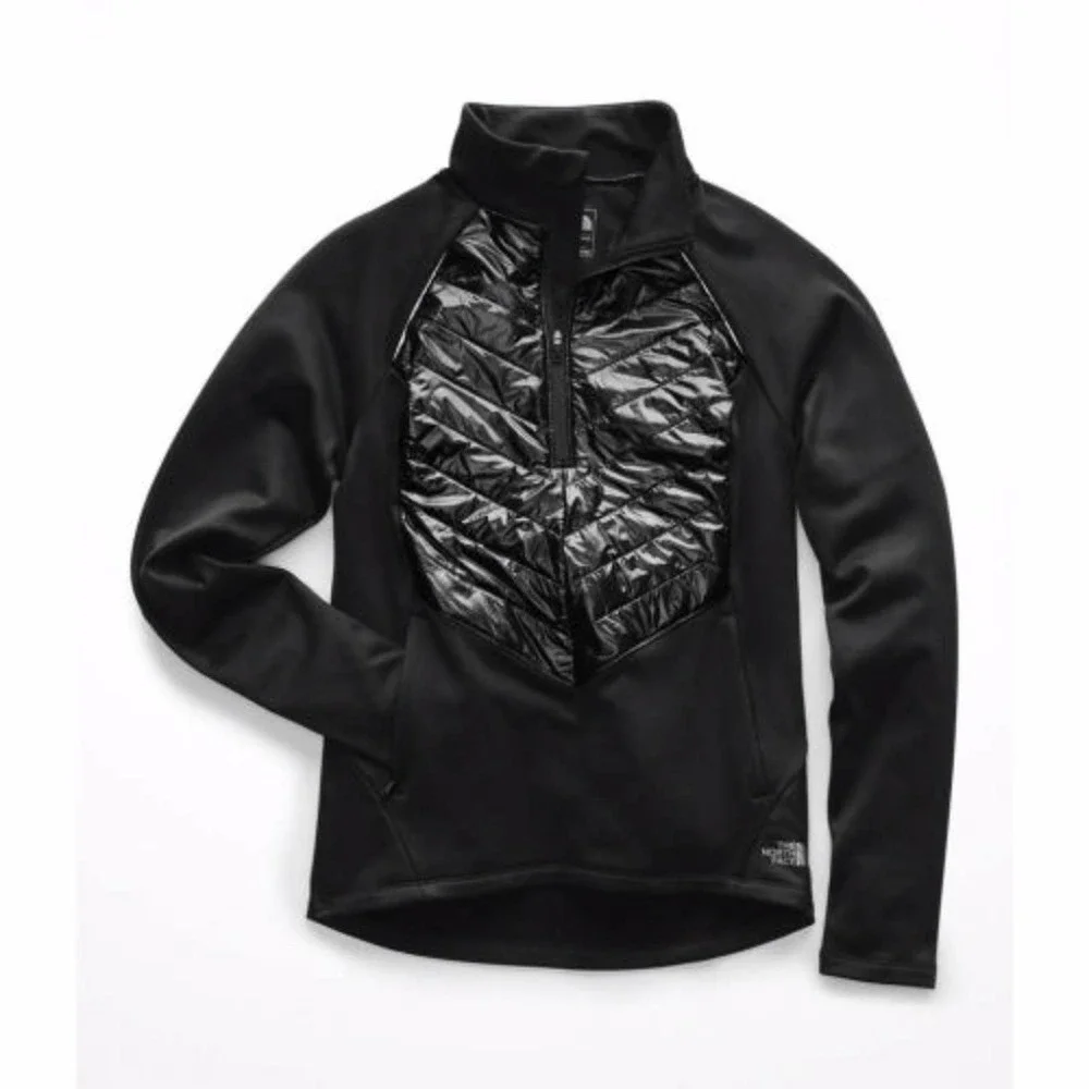The North Face Black Winter Warm Half Zip Jacket M - Picture 1 of 12
